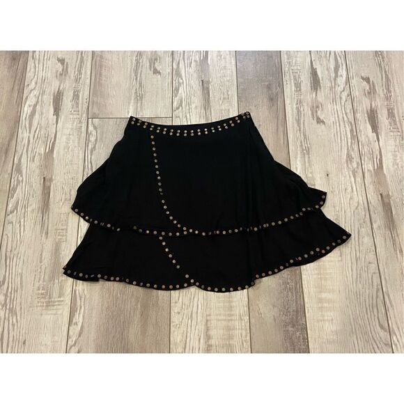 First Love  black, mini skirt, size S - Picture 1 of 8